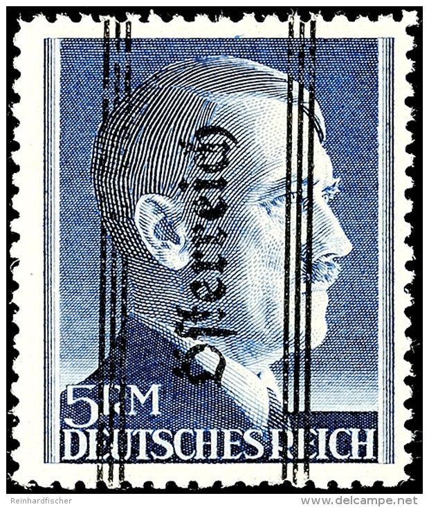 5 Reichsmark Hitler In Type IA, Tadellos Postfrisch, Sign., Mi. 600.-, Katalog: 696IA **5 Reichmark Hitler In... - Autres & Non Classés