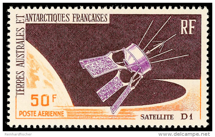 50 Fr. Satellit "D 1", Tadellos Postfrisch, Mi. 75.-, Katalog: 34 **50 Fr. Companion "D 1", In Perfect... - Otros & Sin Clasificación