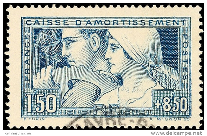 1928, 1,50 Fr. Allegorie Staatsschuldentilgungskasse, Sauber Gestempeltes Kabinettstück, Mi. 130,-, Katalog:... - Autres & Non Classés