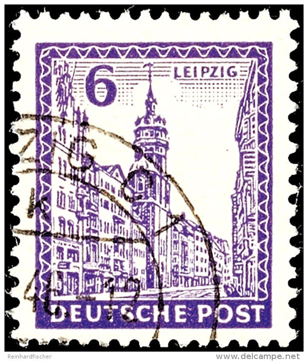 6 Pf. Dunkelrotviolett, Tadellos, Gestempelt, Gepr. Ströh BPP, Mi. 600.-, Katalog: 153Yb O6 Pf. Dark Red... - Autres & Non Classés