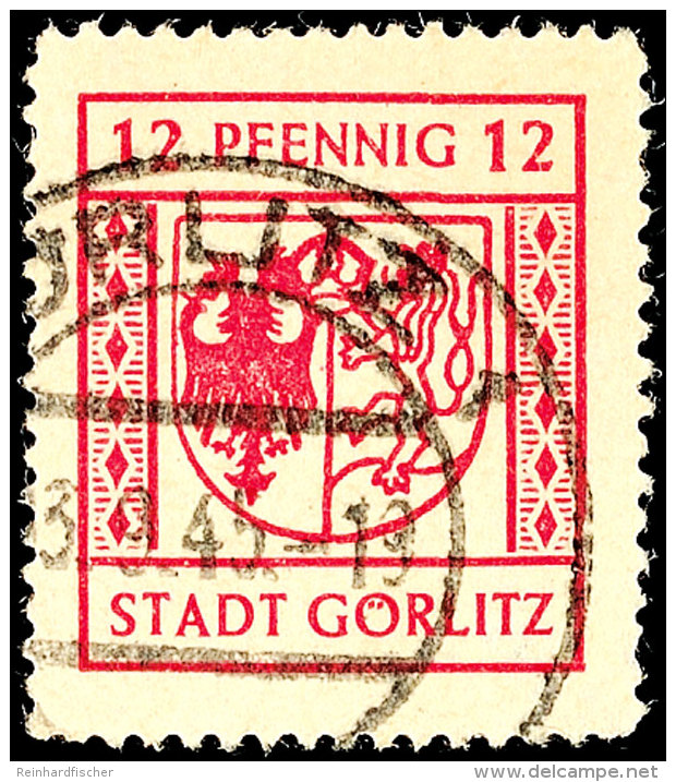 5 Pfg. Bis 12 Pfg. Komplett, Gestempelt, Pracht, Jeder Wert Signiert Arenz BP, Katalog: 5/8x O5 Pfg. Till 12... - Goerlitz