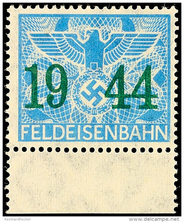 1944, 7 Verschiedene Feldeisenbahn-Marken Mit Aufdruck "1944", Postfrisch, Pracht  **1944, 7 Various Field... - Otros & Sin Clasificación