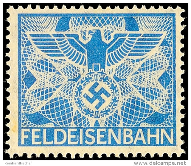 1943 (ca.), 5 Verschiedene Feldeisenbahn-Marken, Postfrisch, Pracht  **1943 (approximate. ), 5 Various Field... - Sonstige & Ohne Zuordnung
