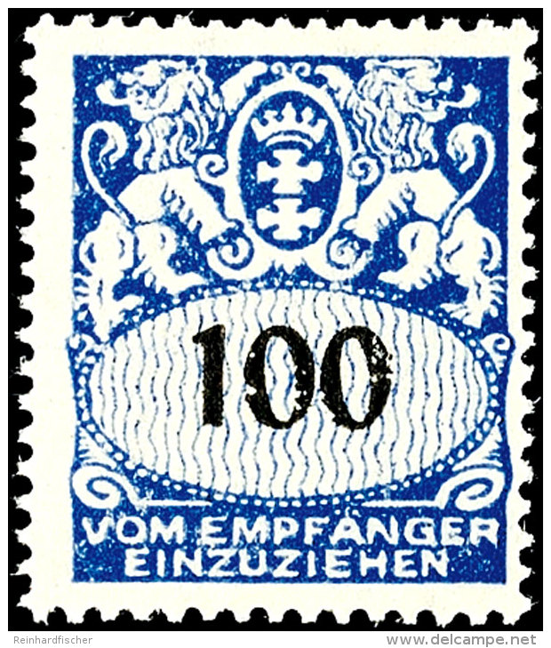 5 Pfg. Bis 100 Pfg. Mit Wz. 4, Kompletter Postfrischer Pracht-Satz, Mi. 220,-, Katalog: 30/37 **5 Pfg. Till 100... - Otros & Sin Clasificación