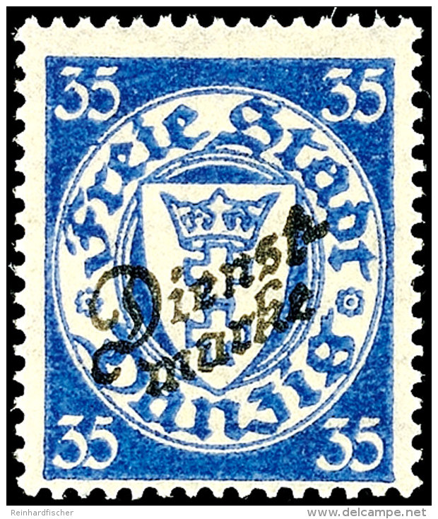 35 Pfg. Dienstmarke, Postfrisch, Kabinett, Bestens Signiert Erdwien BPP, Mi. 280,-, Katalog: 48 **35 Pfg.... - Otros & Sin Clasificación