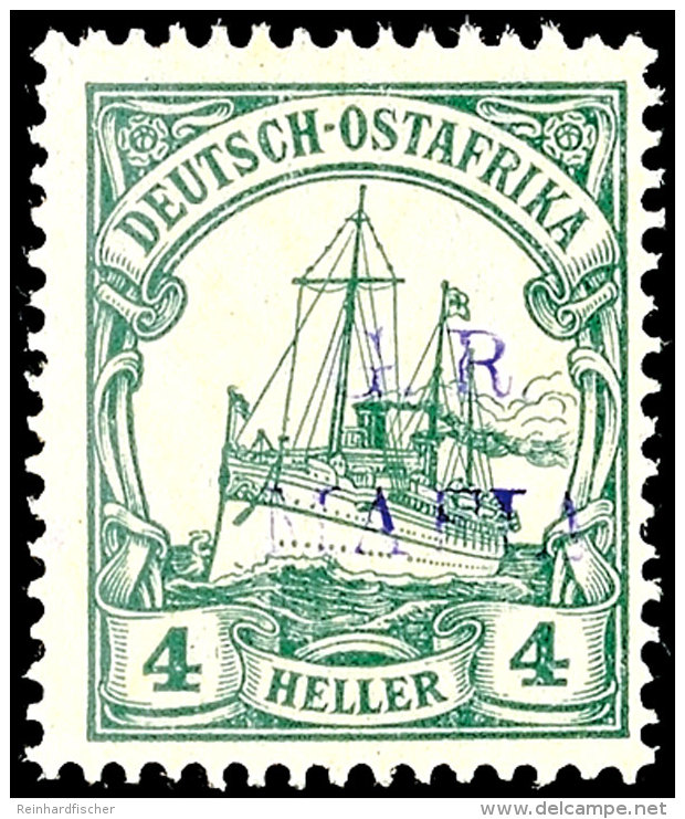 4 Heller Tadellos Postfrisch, Gepr. Hoffmann-Giesecke, Mi. 1.000.-, Katalog: 2b **4 Heller In Perfect Condition... - Afrique Orientale