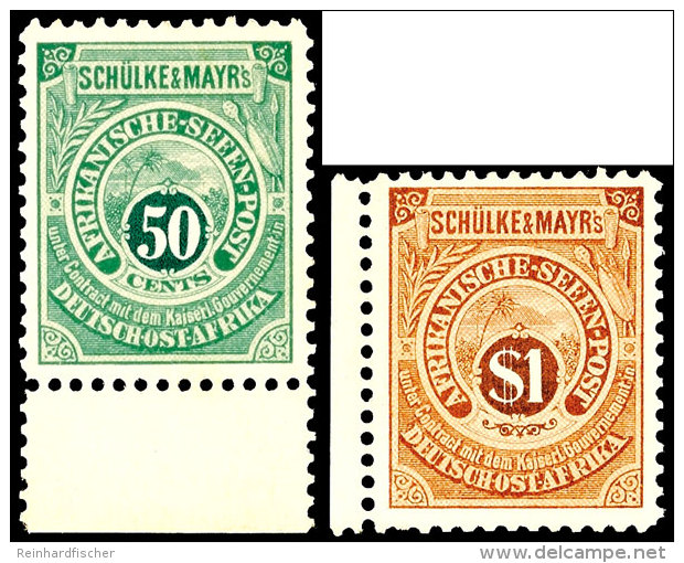 5 Cent Bis 1 Dollar Originale Komplett Tadellos Postfrisch, Mi. 1500,-, Katalog: Sa/Se **5 Cent Till 1 Dollar... - Deutsch-Ostafrika