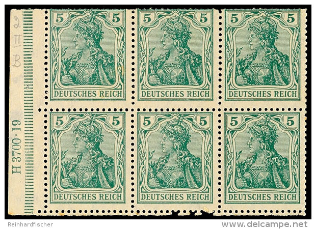 Heftchenblatt Mit HAN 3700.19 Ungebraucht, Mi. 150.-, Katalog: HBl.2IIaB *Stamp Booklet Pane With HAN 3700. 19... - Altri & Non Classificati