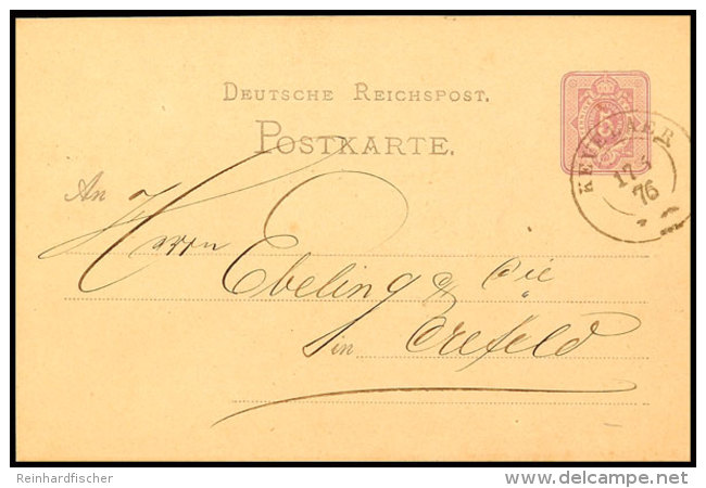 "KEVELAER 17 5 76" - K2, Auf GS-Postkarte 5 Pfg Nach Alfeld, Katalog: P5 BFKEVELAER 17 5 76 - Two Ring Cancel,... - Autres & Non Classés