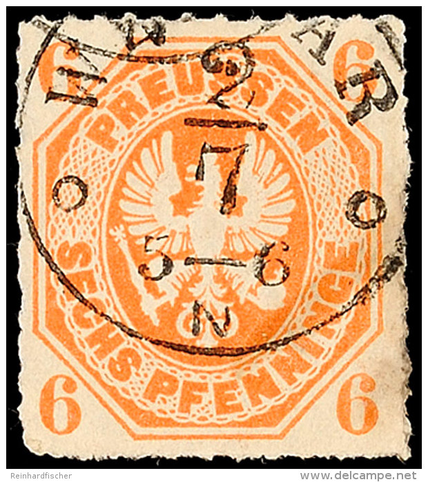 "WEIMAR 2/7 (1867)" - K1 Mit Kringeln, Klarer Abschlag Vom Zweiten Verwendungstag Preußischer Marken In... - Autres & Non Classés
