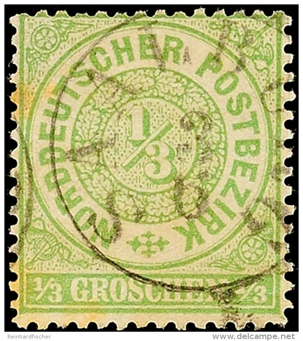 "SAALBURG 3 6" - K1, Klar Auf NDP 1/3 Gr., Etwas Patina, Katalog: NDP14 OSAALBURG 3 6 - Single Circle Cancel,... - Autres & Non Classés