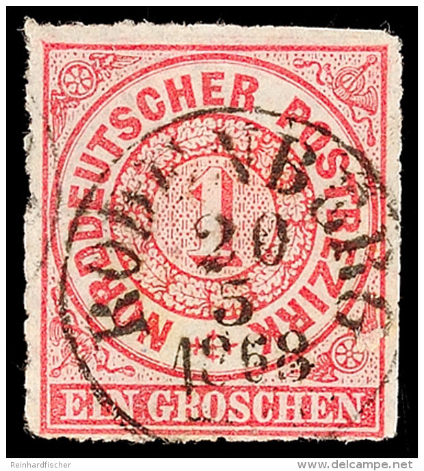 "RODENBERG 20 5 1868" - K1 Mit Vierstelliger Jahreszahl, Klar Auf NDP 1 Gr., Kabinett, Katalog: NDP 4... - Autres & Non Classés