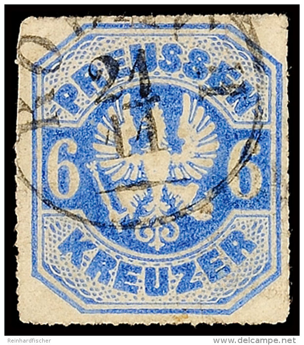 "RODACH 21/11" (1867) - K1, Auf Preussen 6 Kr., Leichte Mängel, Katalog: Pr.25a ORODACH 21 / 11 (1867) -... - Autres & Non Classés