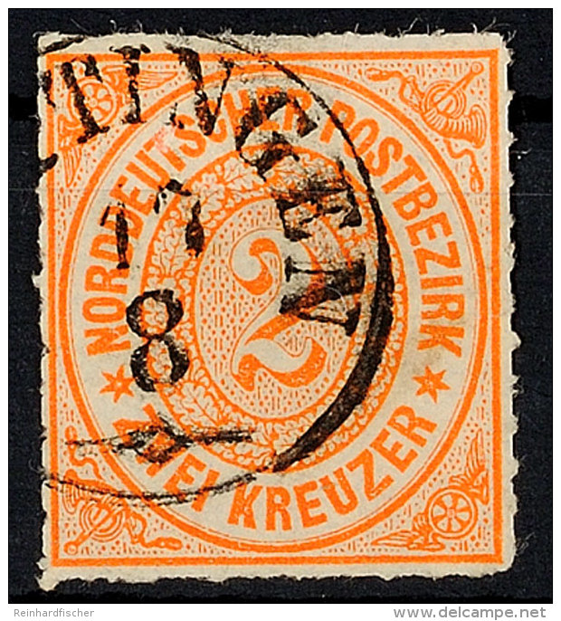 "DETTINGEN 17 8" - K1, Klarer Teilabschlag Auf Farbfrischer NDP 2 Kr., Katalog: NDP 8 ODETTINGEN 17 8 - Single... - Otros & Sin Clasificación