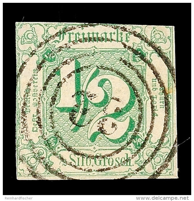 "32" - HOFHEISMAR, Zentrisch Klar Auf Farbfrischer 1/2 Sgr. Im Taxisschnitt, Katalog: 14 O32 - HOFHEISMAR,... - Otros & Sin Clasificación