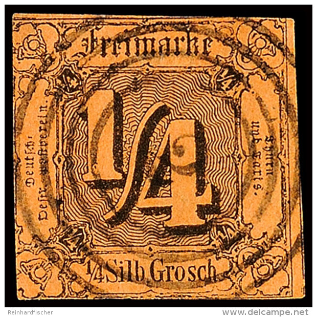 "2" - ALLENDORF, Zentrisch Klar Auf Angeschnittener 1/4 Sgr., Katalog: 1 O2 - ALLENDORF, Centric Clear On Cut... - Otros & Sin Clasificación