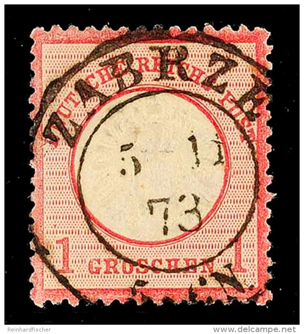 "ZABRZE 5 11 73" - K2, OPD Oppeln, Zentrisch Klar Auf DR 1 Gr. Großer Brustschild, Luxus, Katalog: DR19... - Otros & Sin Clasificación