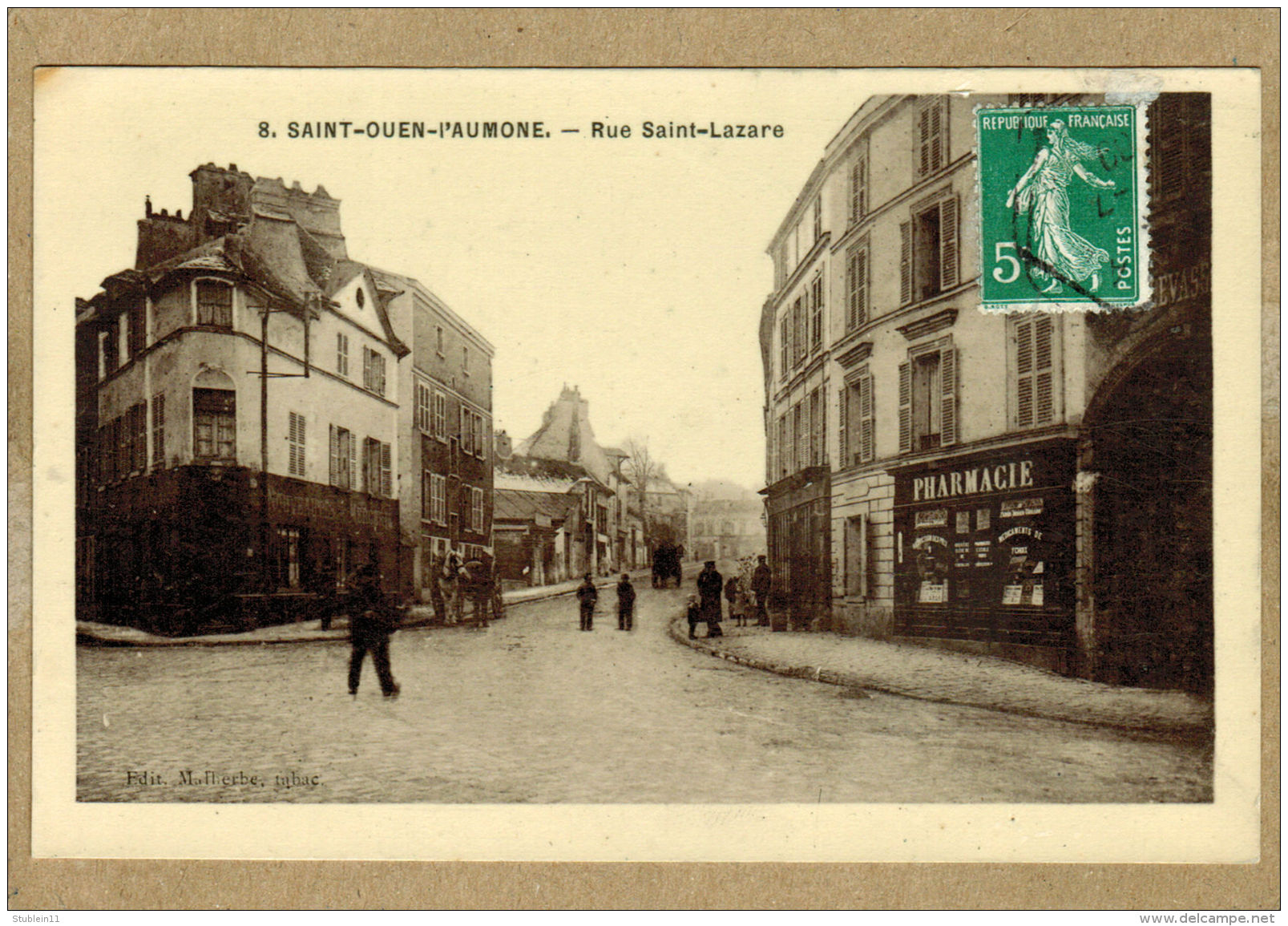 Saint-Ouen-l'Aumône (Val-d'Oise) Rue Saint-Lazare - Saint-Ouen-l'Aumône