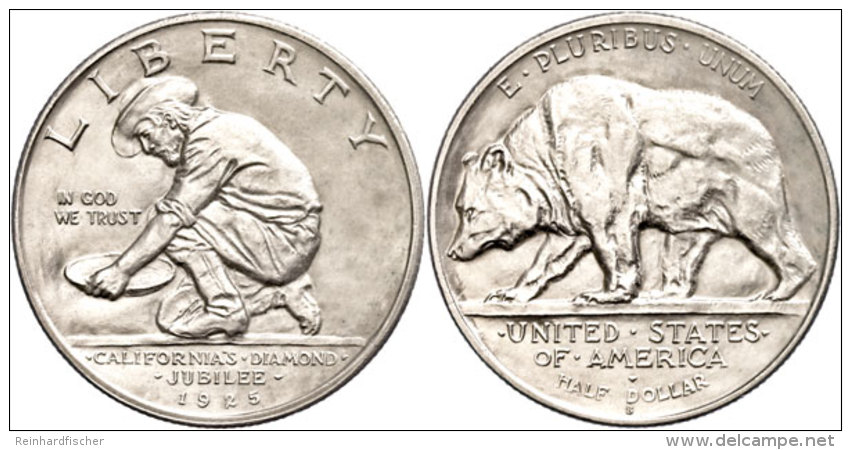 1/2 Dollar, 1925, California, KM 155, St.  St1 / 2 Dollar, 1925, California, KM 155, St.  St - Otros & Sin Clasificación