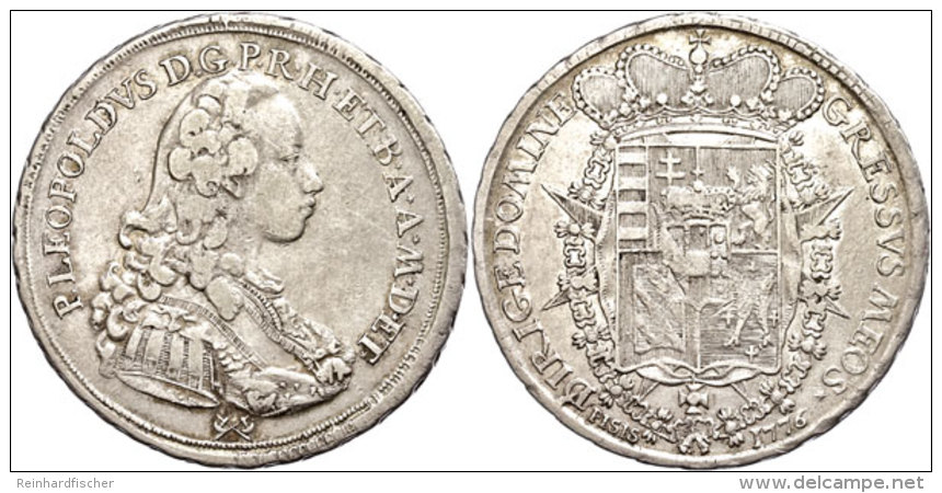 Toskana, Francescone, 1776, Peter Leopold, Dav. 1514, Ss.  SsTuscany, Francescone, 1776, Peter Leopold, Dav.... - Otros & Sin Clasificación