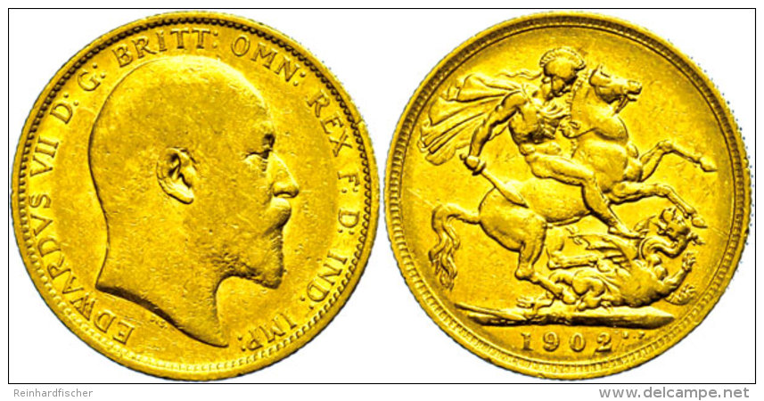 Pound, 1902, Edward VII., Sydney, Fb. 32, Ss.  SsPound, 1902, Edward VII., Sydney, Fb. 32, Very Fine.  Ss - Otros & Sin Clasificación