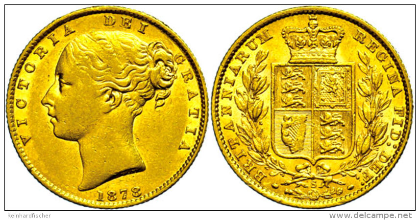 Pound, 1878, Victoria, Sydney, Fb. 11, Ss.  SsPound, 1878, Victoria, Sydney, Fb. 11, Very Fine.  Ss - Otros & Sin Clasificación