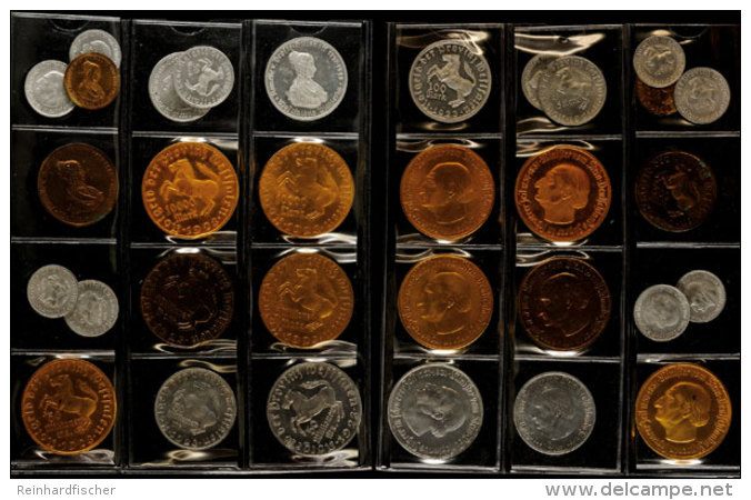 Westfalen, 50 Pfennig Bis 50 Millionen Mark, 16 Münzen (15 Verschiedene), Meist Vz  Ss/vzWestfalia, 50... - Autres & Non Classés