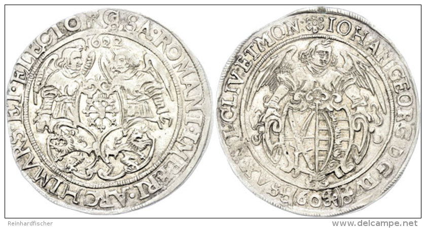 60 Kippergroschen, 1622, Johann Georg I., Pirna, Henkelspur, Vz-st.  Vz-st60 Kippergroschen, 1622, Johann Georg... - Sonstige & Ohne Zuordnung