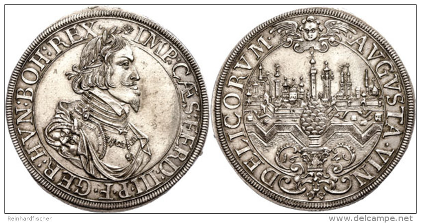 Taler, 1640, Mit Titel Ferdinand III., Dav. 5039; Forster 280, Vz+.  Thaler, 1640, With Title Ferdinand III.,... - Sonstige & Ohne Zuordnung