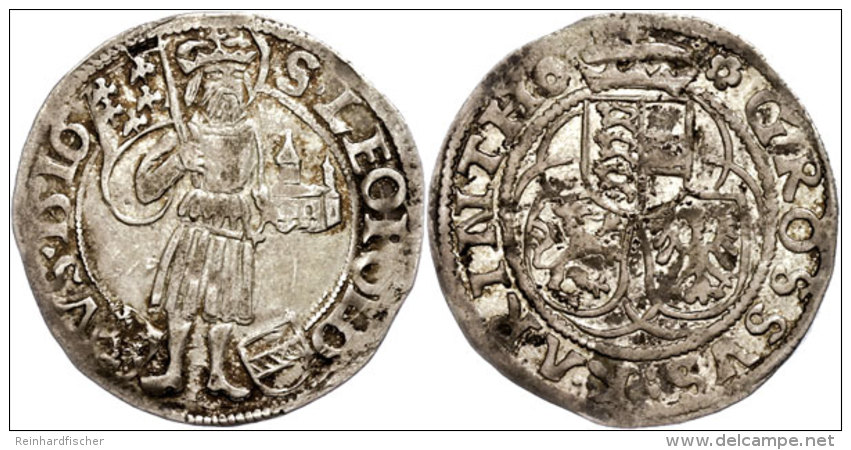 Batzen, 1516, Maximilian I., St. Veit, Ss.  SsChunk, 1516, Maximilian I., St. Veit, Very Fine.  Ss - Oesterreich