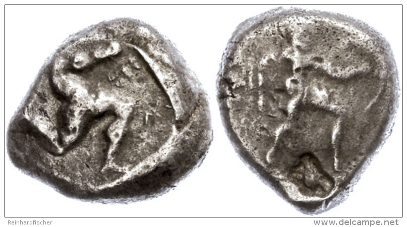 Aspendos, Stater (10,54g), Ca. 460-420 V. Chr.. Av: Krieger Mit Schild Unf Schwert Nach Rechts, Darunter... - Ohne Zuordnung