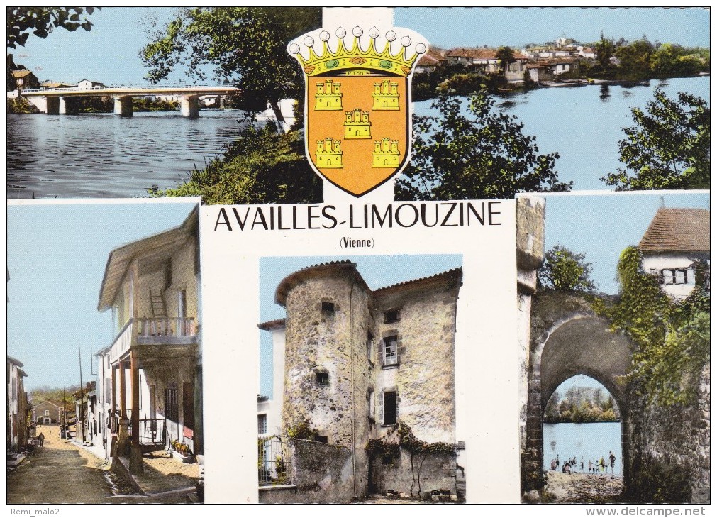 CPSM    AVAILLES LIMOUZINE  86 - Availles Limouzine
