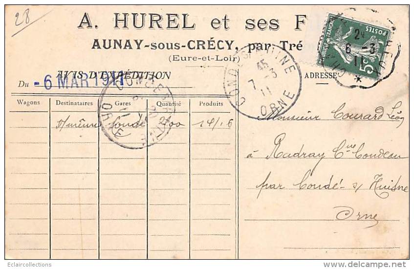 Aunay Sous Crécy        28        Maison Hurel . Quais De Chargement - Other & Unclassified