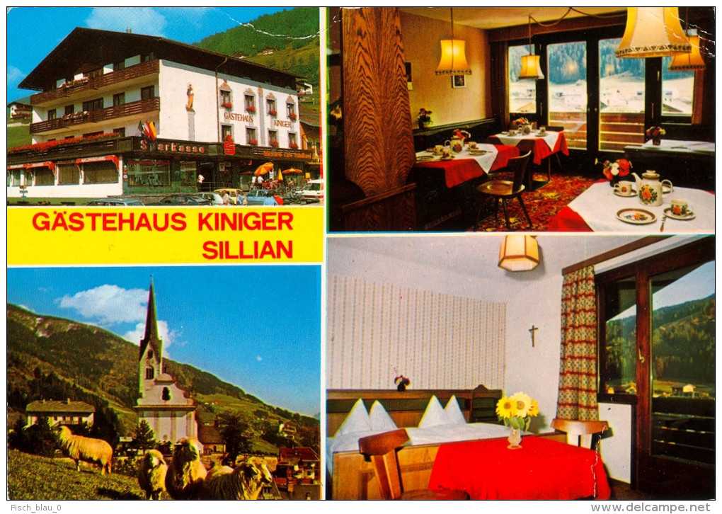 AK Tirol Osttirol 9920 Sillian Gästehaus Kiniger Österreich Hochpustertal Tyrol Pension Ansichtskarte Picture Postcard - Sillian