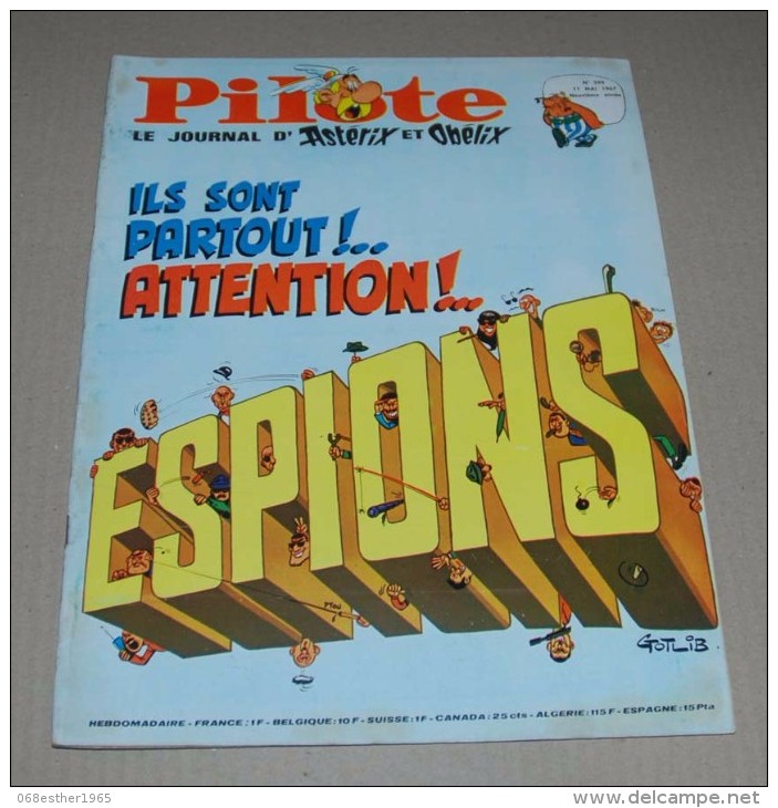 PILOTE 394 Ils Sont Partout ! De Gotlib + Pilotorama Dans L’air Et Dans L’espace - Pilote