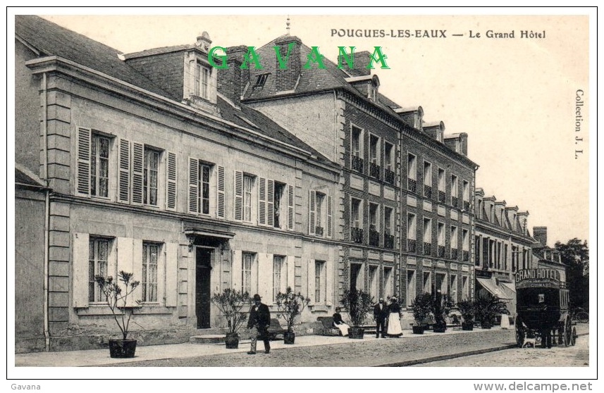 58 POUGUES-les-EAUX - Le Grand Hotel (Recto/Verso) - Pougues Les Eaux