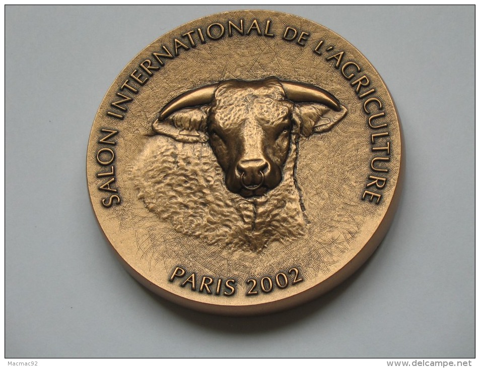 Monnaie De PARIS - Salon International De L´agriculture 2002 - Concours Général Agricole **** EN ACHAT IMMEDIAT **** - Profesionales / De Sociedad