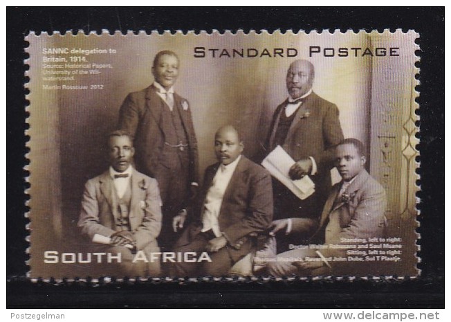 SOUTH AFRICA, 2012, Mint Hinged Stamps SA Native National Congress, Sa2218 , #9420 - Unused Stamps