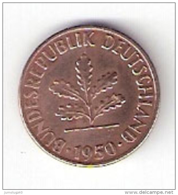 Pièce Allemagne. 1 Pfennig. 1950 (G) - 1 Pfennig
