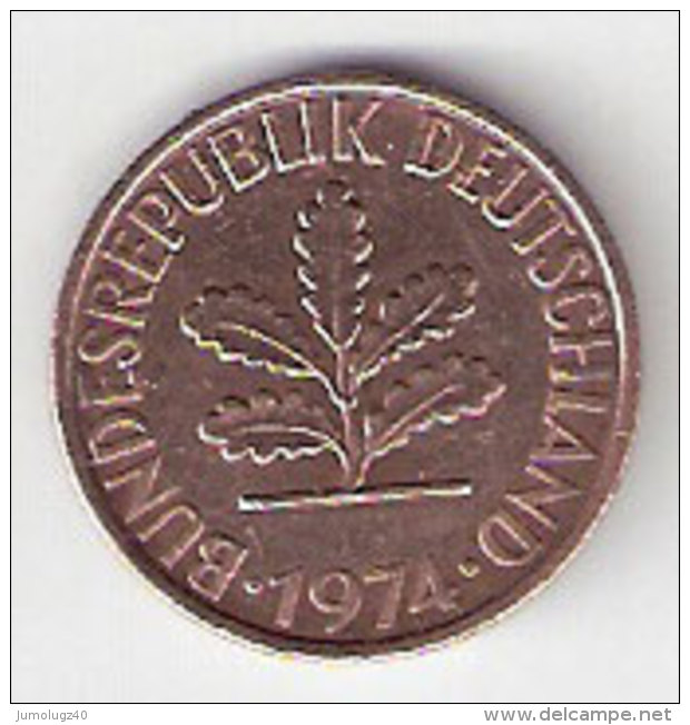Pièce Allemagne. 2 Pfennig. 1974 (D) - 2 Pfennig