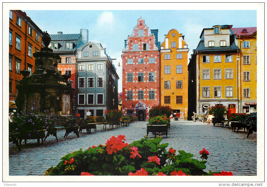 Stockholm, Sweden Postcard Posted 2002 Stamp - Suède