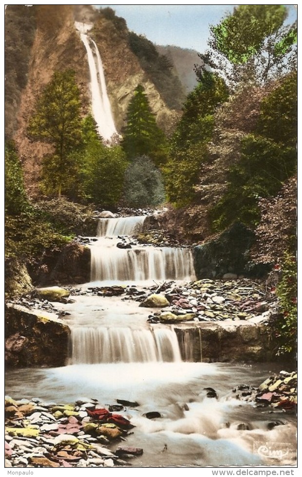 73. CPM. Savoie. La Léchère-les-Bains. Cascade Du Morel - Sonstige & Ohne Zuordnung