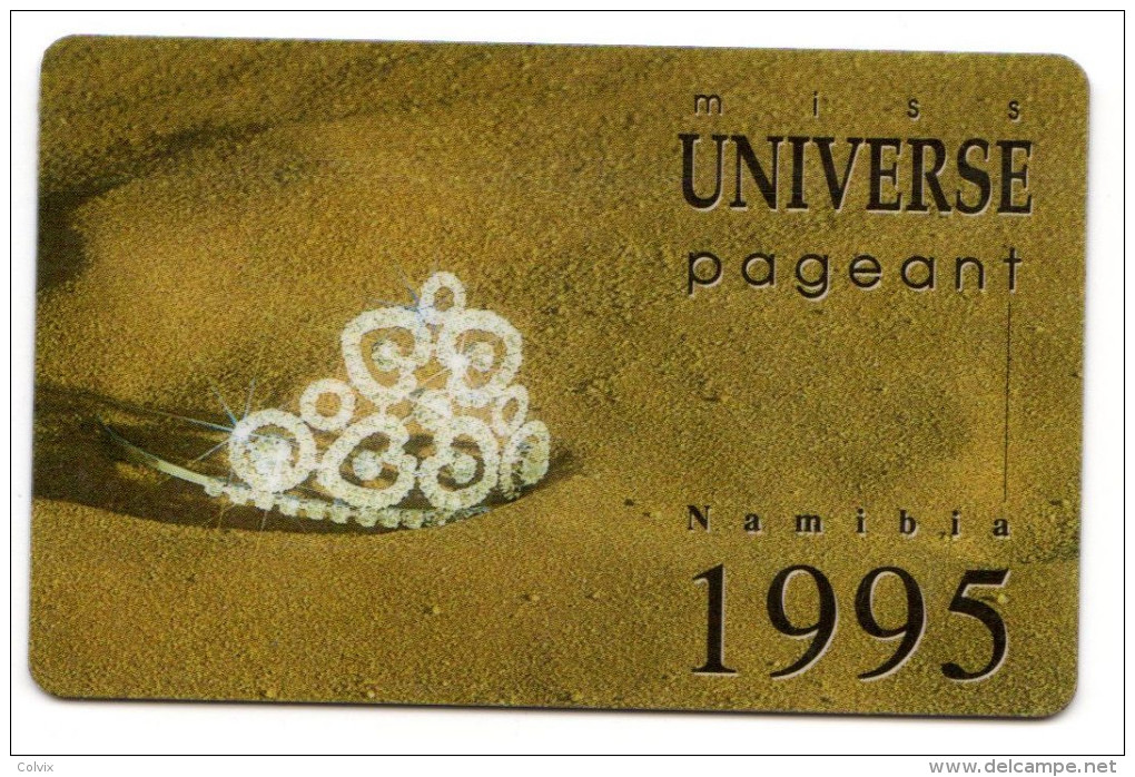 NAMIBIE REF MV CARDS NMB-22 MISS UNIVERS 1995 - Namibia