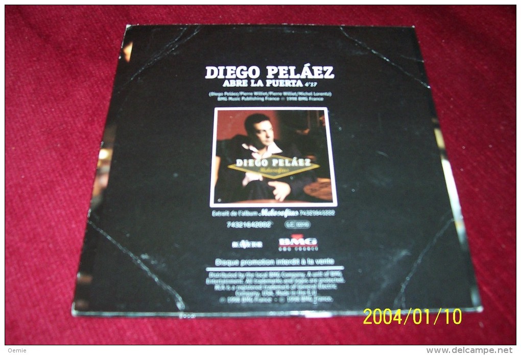 DIEGO PELAEZ  ° ABRE LA PUERTA  °°  SINGLE  2 TITRES    PROMO - Dance, Techno & House