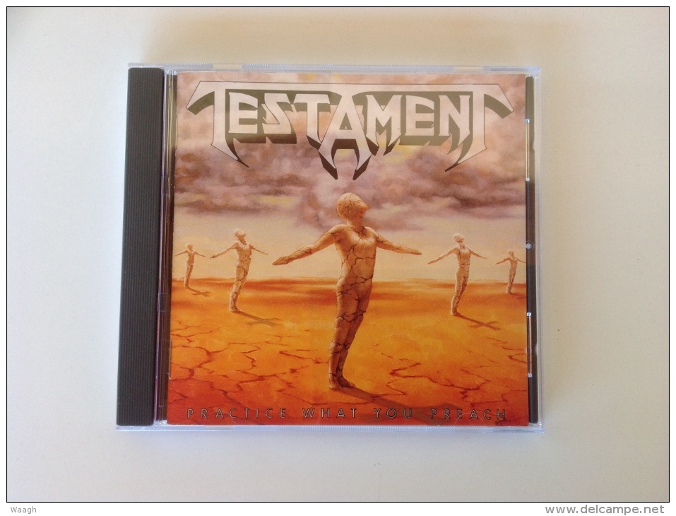 TESTAMENT "practice What You Preach" CD 1st Press 1989 - Hard Rock En Metal