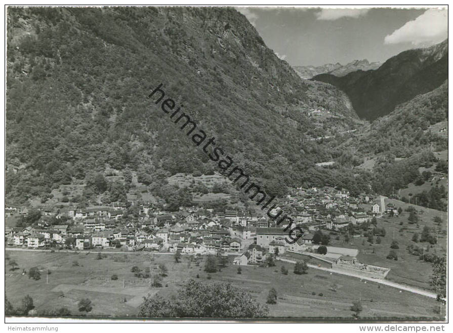 Cavergno - Valle Maggia - Foto-AK Grossformat - Maggia