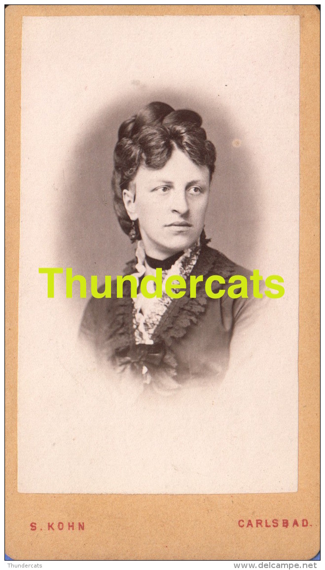 CDV FEMME PHOTO S KOHN CARLSBAD NOBLESSE - Identifizierten Personen