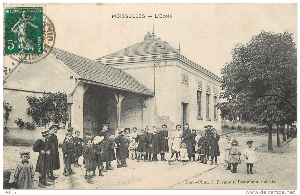 MOISSELLES -  L'école. - Moisselles