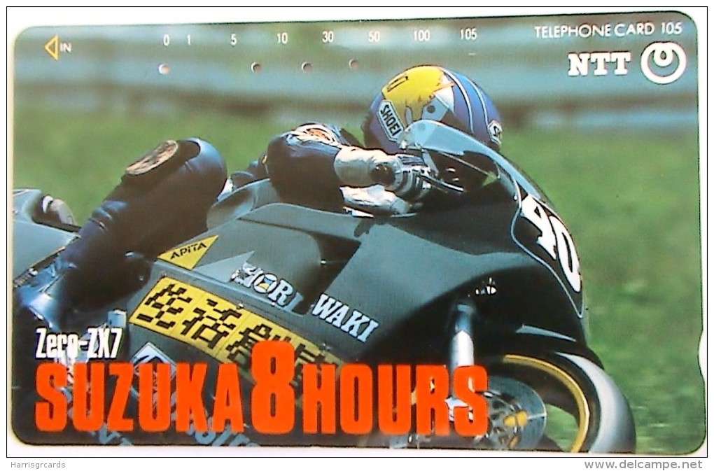 JAPAN -  Suzuka 8 Hours - (290-306) , 07/89 ,  Used - Motos