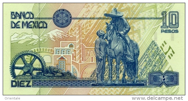 MEXICO P. 105a 10 P 1994 UNC - Mexique